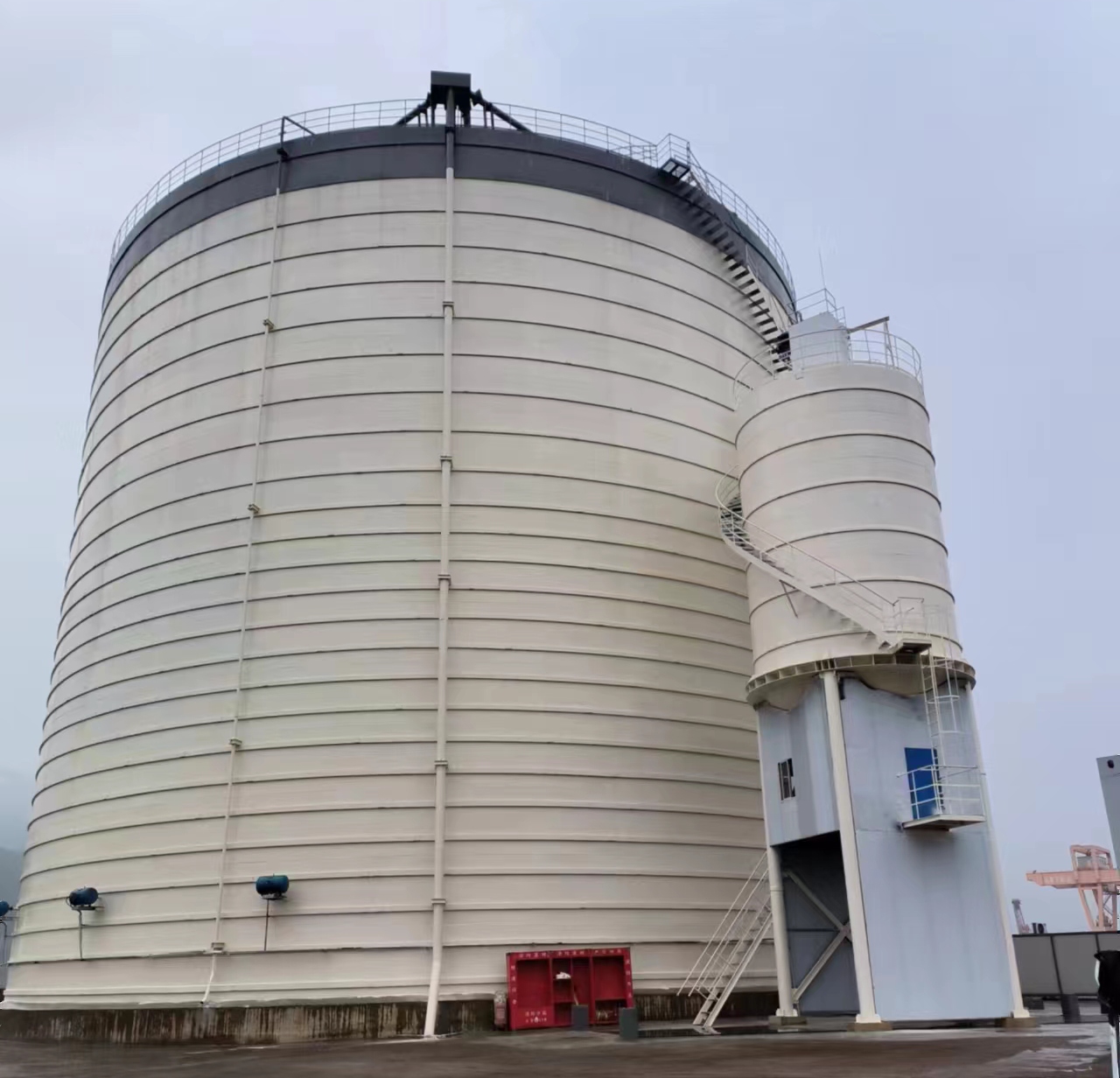 大安10万吨水泥钢板库